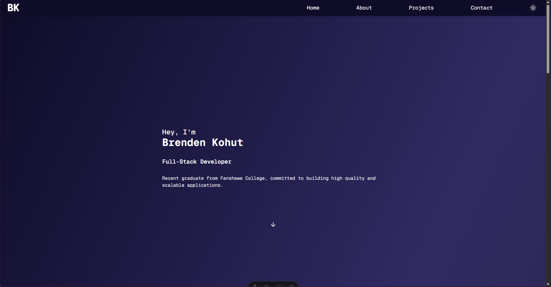 Personal website